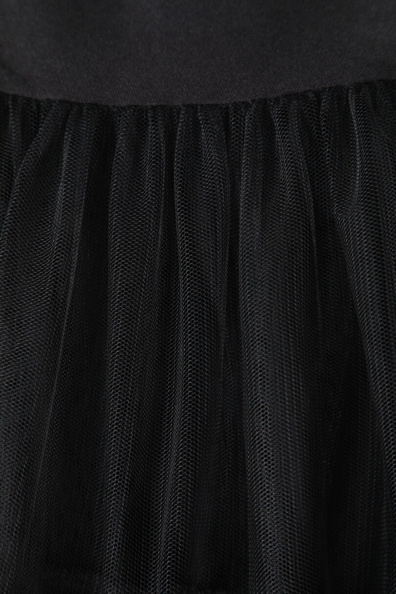 Fluffy Petticoat in Black  Shop now at Kitty Darling