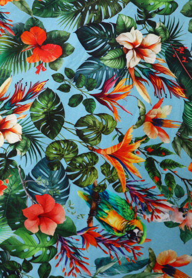 Daisy Tropical Parrot Halter Dress – Dresses | Kitty Darling