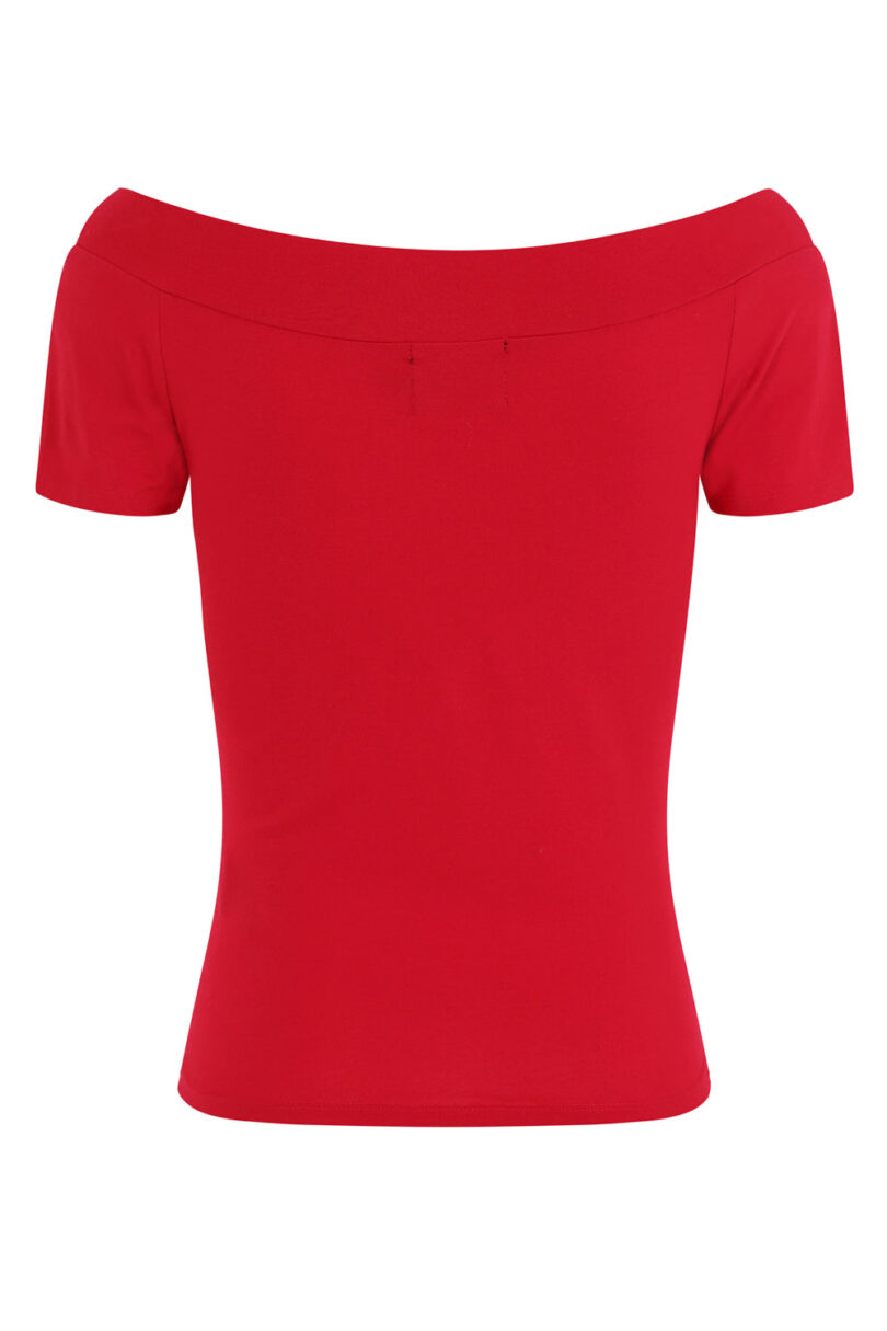 Alex Top Red  Shop now at Kitty Darling