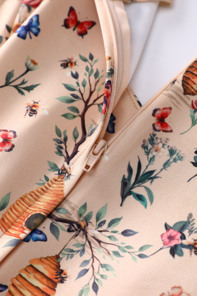Claudia Bee & Honey Dress In Cream  Shop now at Kitty Darling