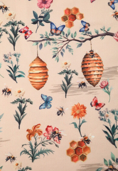 Claudia Bee & Honey Dress In Cream – Dresses | Kitty Darling