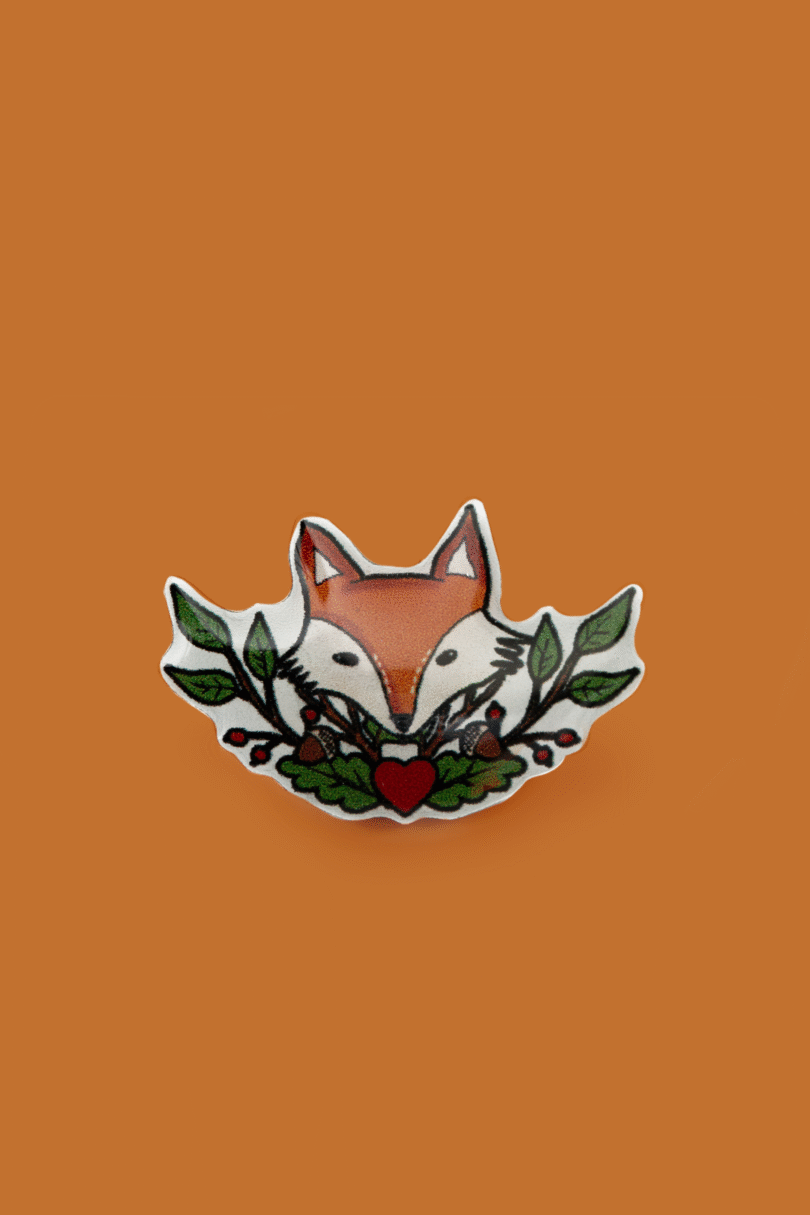 Basil Pin  Shop now at Kitty Darling
