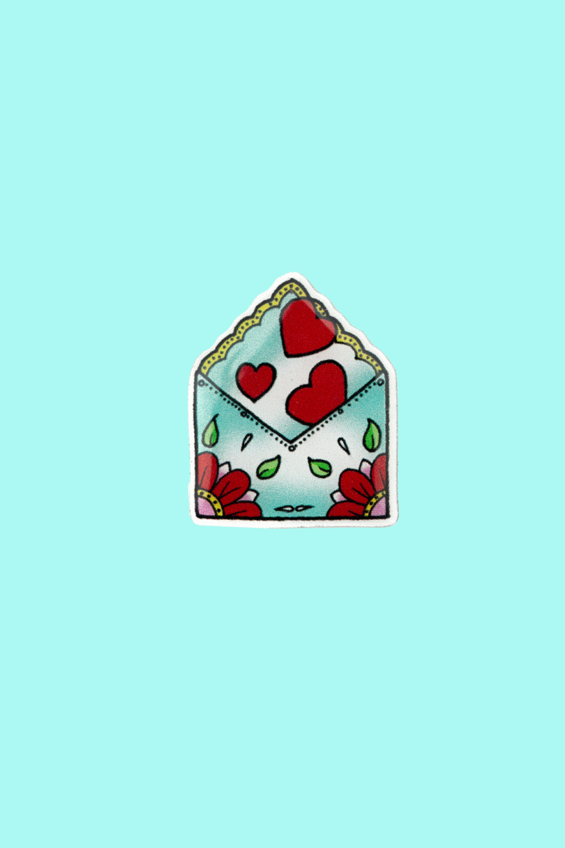 Love Note Pin  Shop now at Kitty Darling