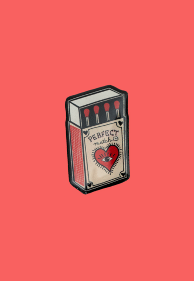 Match Box Pin – Clothing & Accessories | Kitty Darling