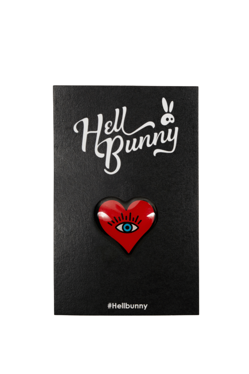 Heart Pin  Shop now at Kitty Darling