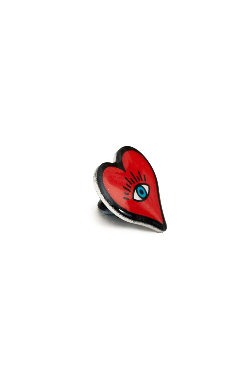 Heart Pin  Shop now at Kitty Darling