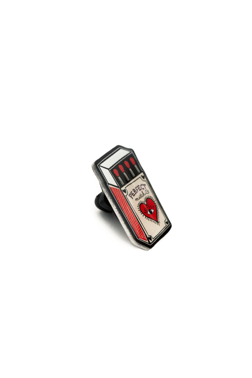 Match Box Pin  Shop now at Kitty Darling