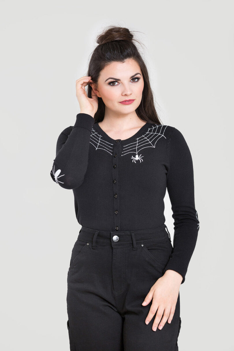 Spider Cardigan  Shop now at Kitty Darling