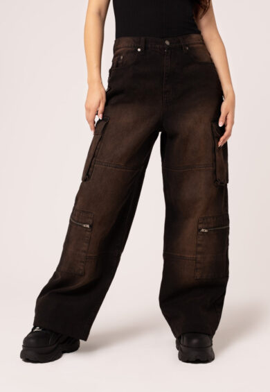 Cameron Jeans Brown – Trousers | Kitty Darling