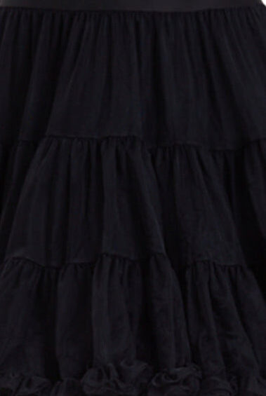 Luxury Extra Fluffy Petticoat in Black – Petticoats & Pettipants | Kitty Darling