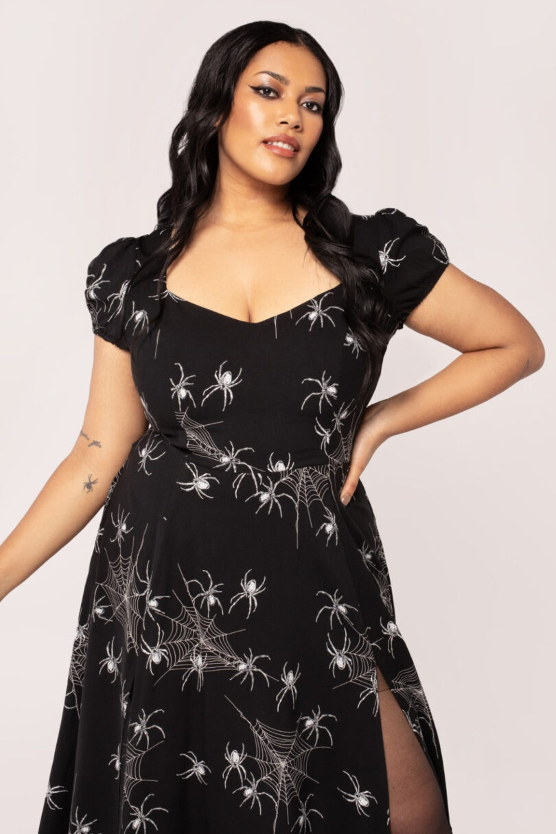 Grungy Spider Dress  Shop now at Kitty Darling