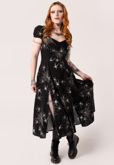 Grungy Spider Dress – Dresses | Kitty Darling