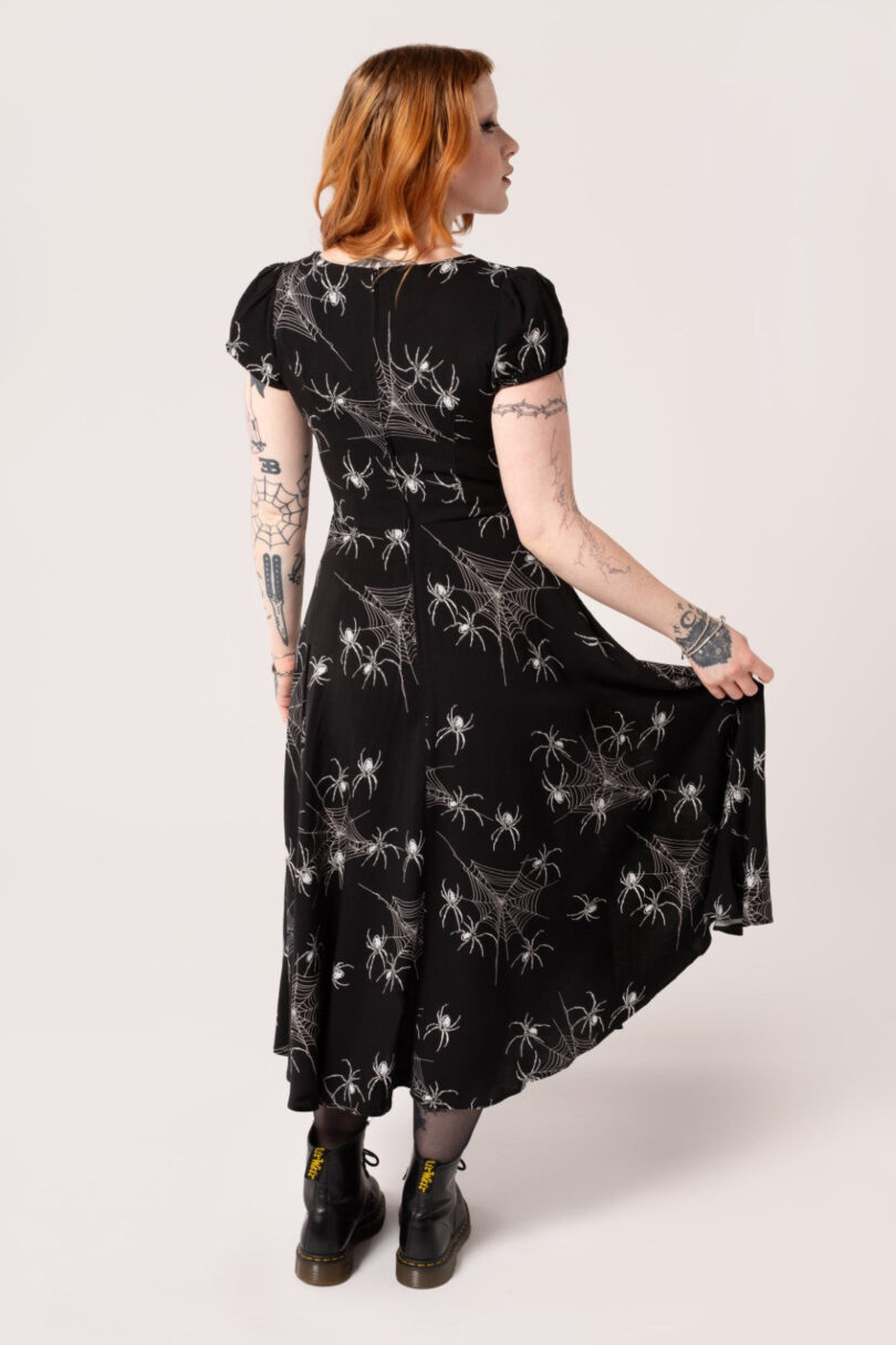 Grungy Spider Dress  Shop now at Kitty Darling