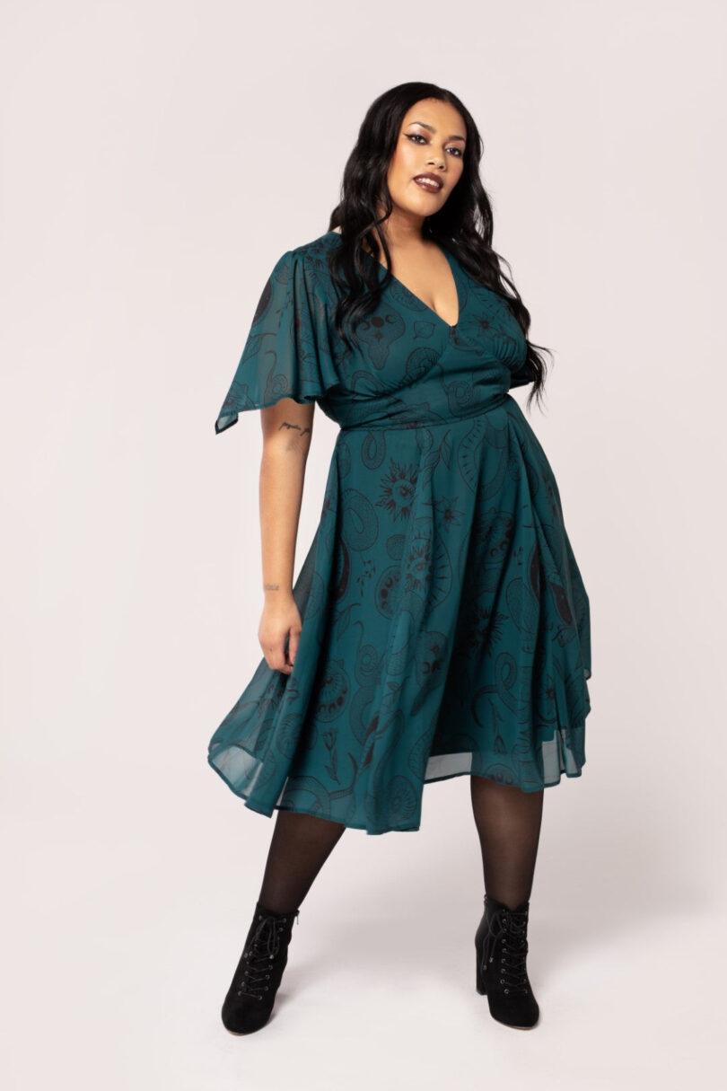 Venom Midi Dress  Shop now at Kitty Darling
