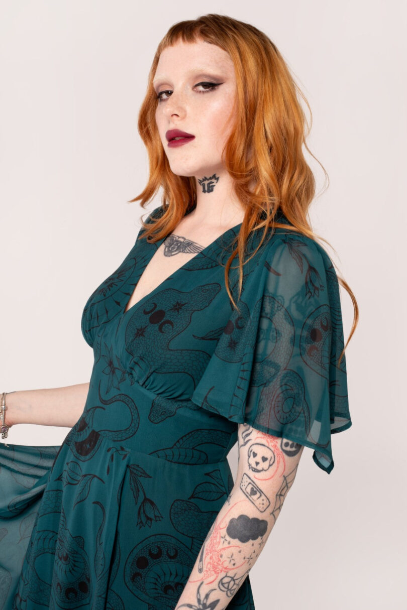Venom Midi Dress  Shop now at Kitty Darling
