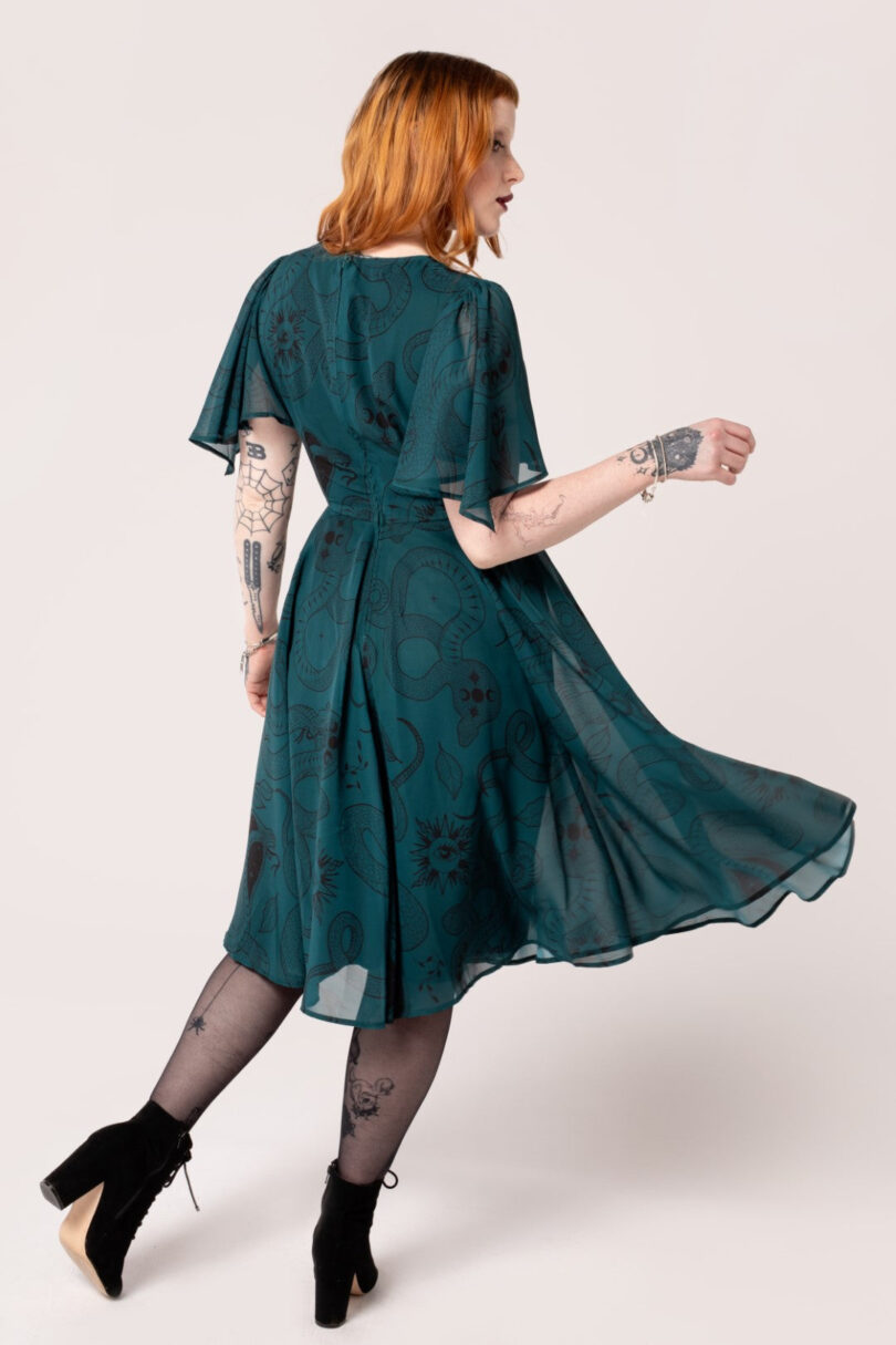 Venom Midi Dress  Shop now at Kitty Darling