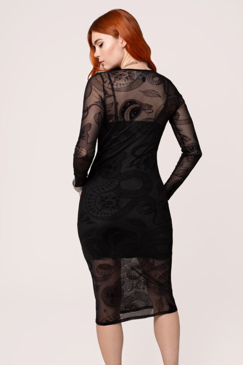Snake Charmer Dress  Shop now at Kitty Darling
