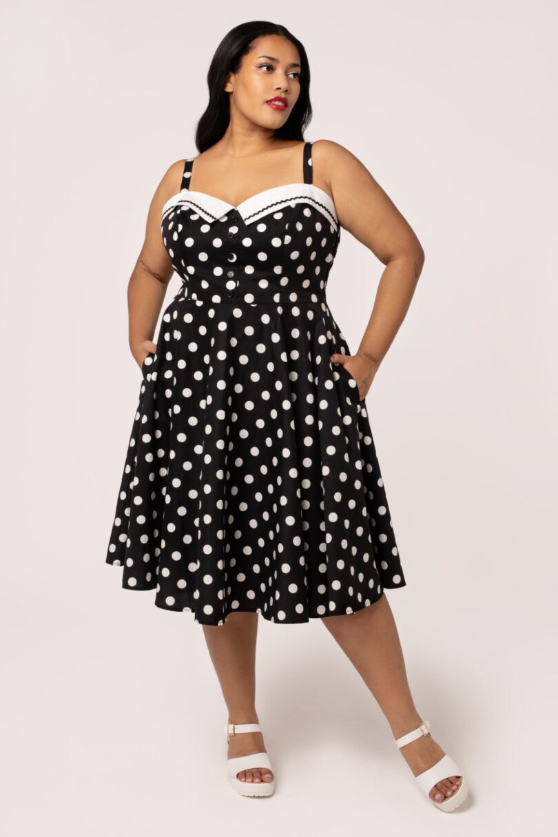 Domino Dress  Shop now at Kitty Darling