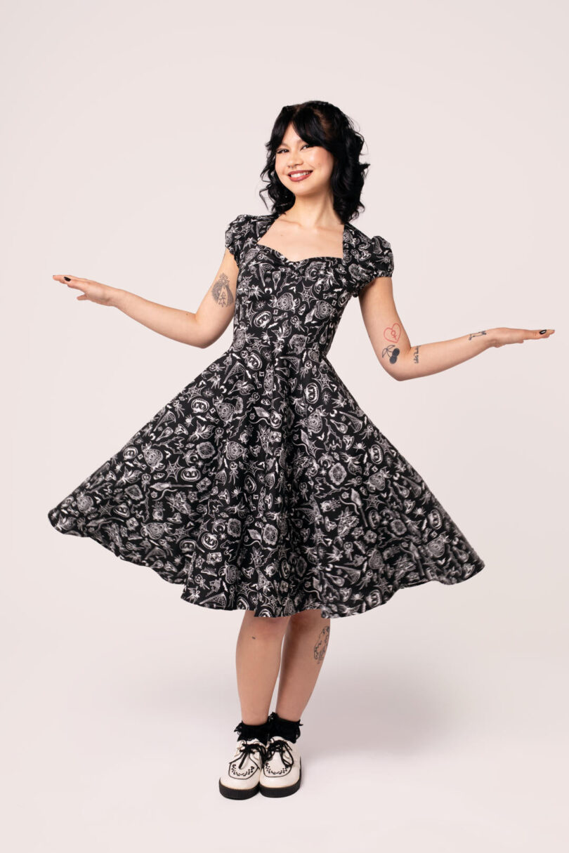Mischief Midi Dress  Shop now at Kitty Darling