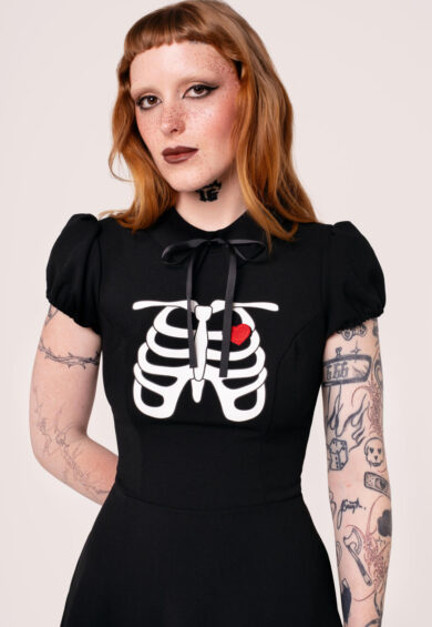 Skeleton Girl Dress – Dresses | Kitty Darling