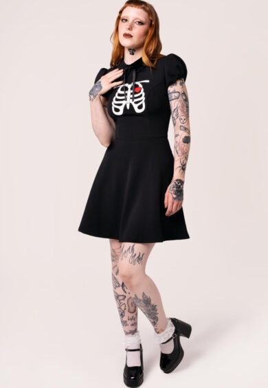 Skeleton Girl Dress – Dresses | Kitty Darling