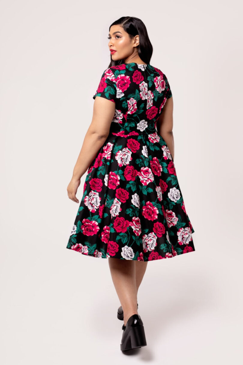Paint Me Roses Dress  Shop now at Kitty Darling