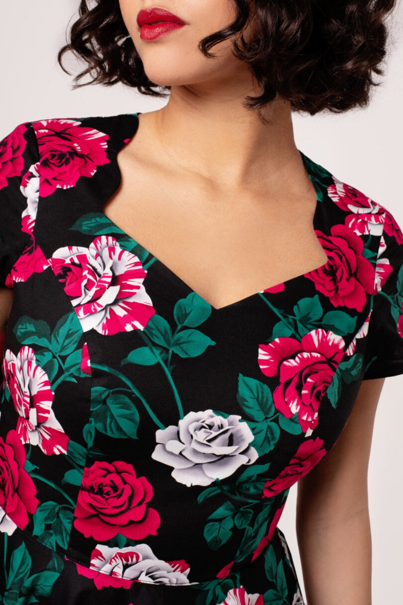 Paint Me Roses Dress  Shop now at Kitty Darling