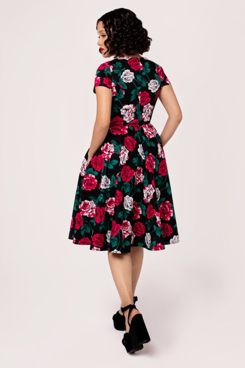 Paint Me Roses Dress  Shop now at Kitty Darling