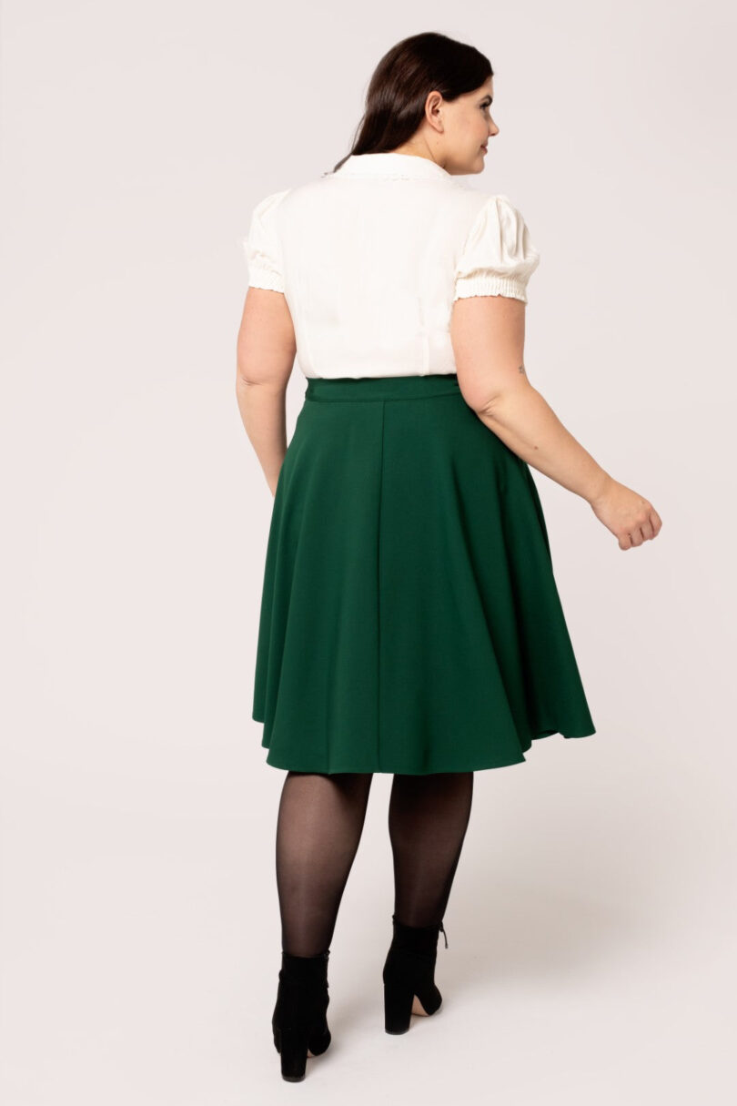 Ravenwood Skirt Dark Green  Shop now at Kitty Darling