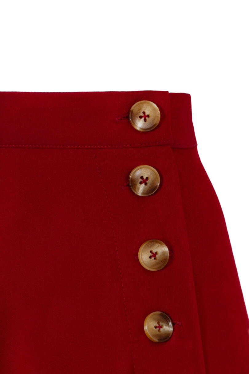 Ravenwood Skirt Dark Red  Shop now at Kitty Darling