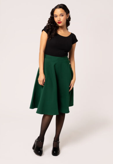 Ravenwood Skirt Dark Green – Skirt | Kitty Darling