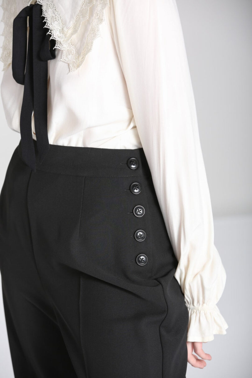 Ginger Swing Trousers Black  Shop now at Kitty Darling