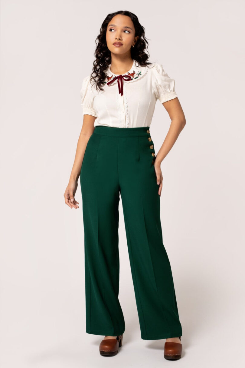 Ginger Swing Trousers  Shop now at Kitty Darling