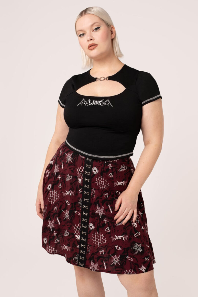 Doomed Skirt  Shop now at Kitty Darling