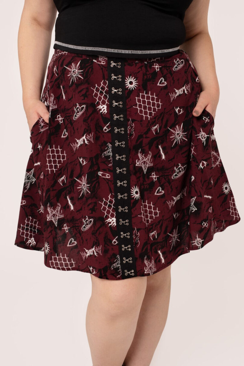 Doomed Skirt  Shop now at Kitty Darling