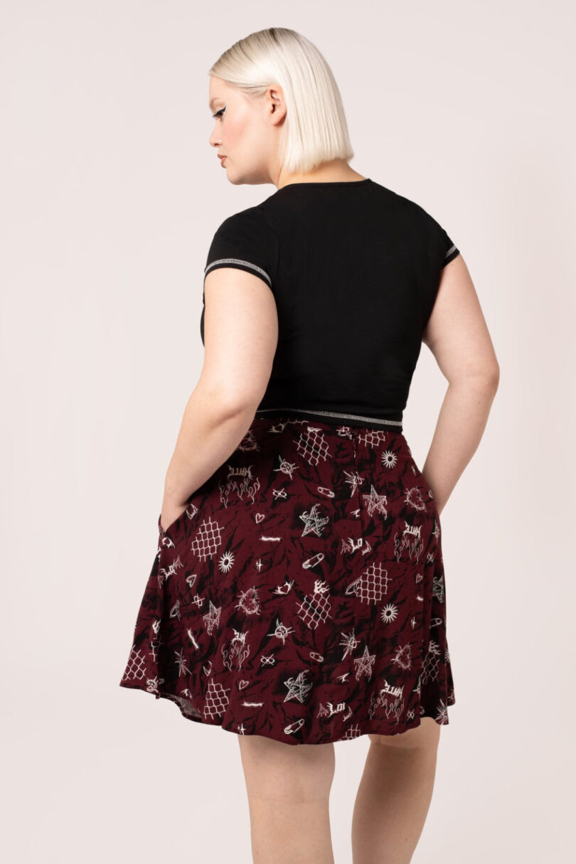 Doomed Skirt  Shop now at Kitty Darling