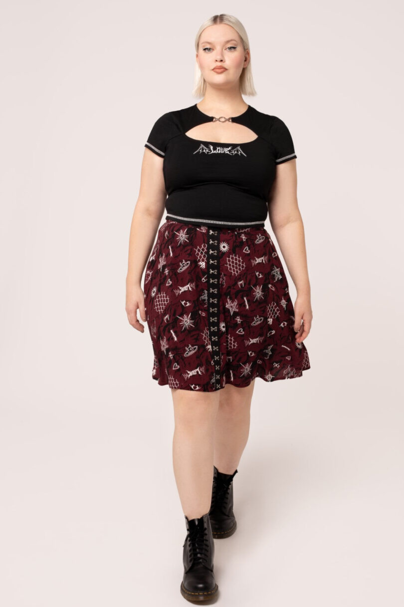 Doomed Skirt  Shop now at Kitty Darling