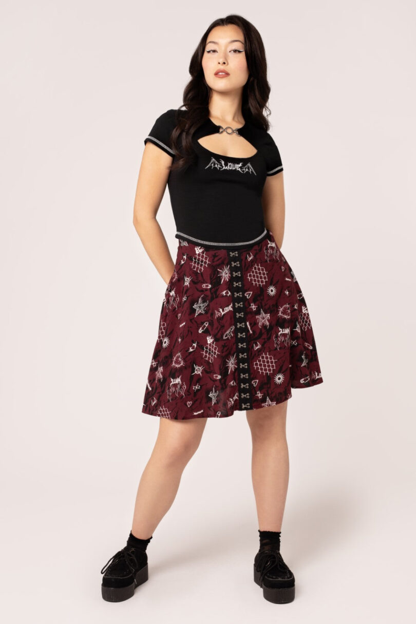 Doomed Skirt  Shop now at Kitty Darling