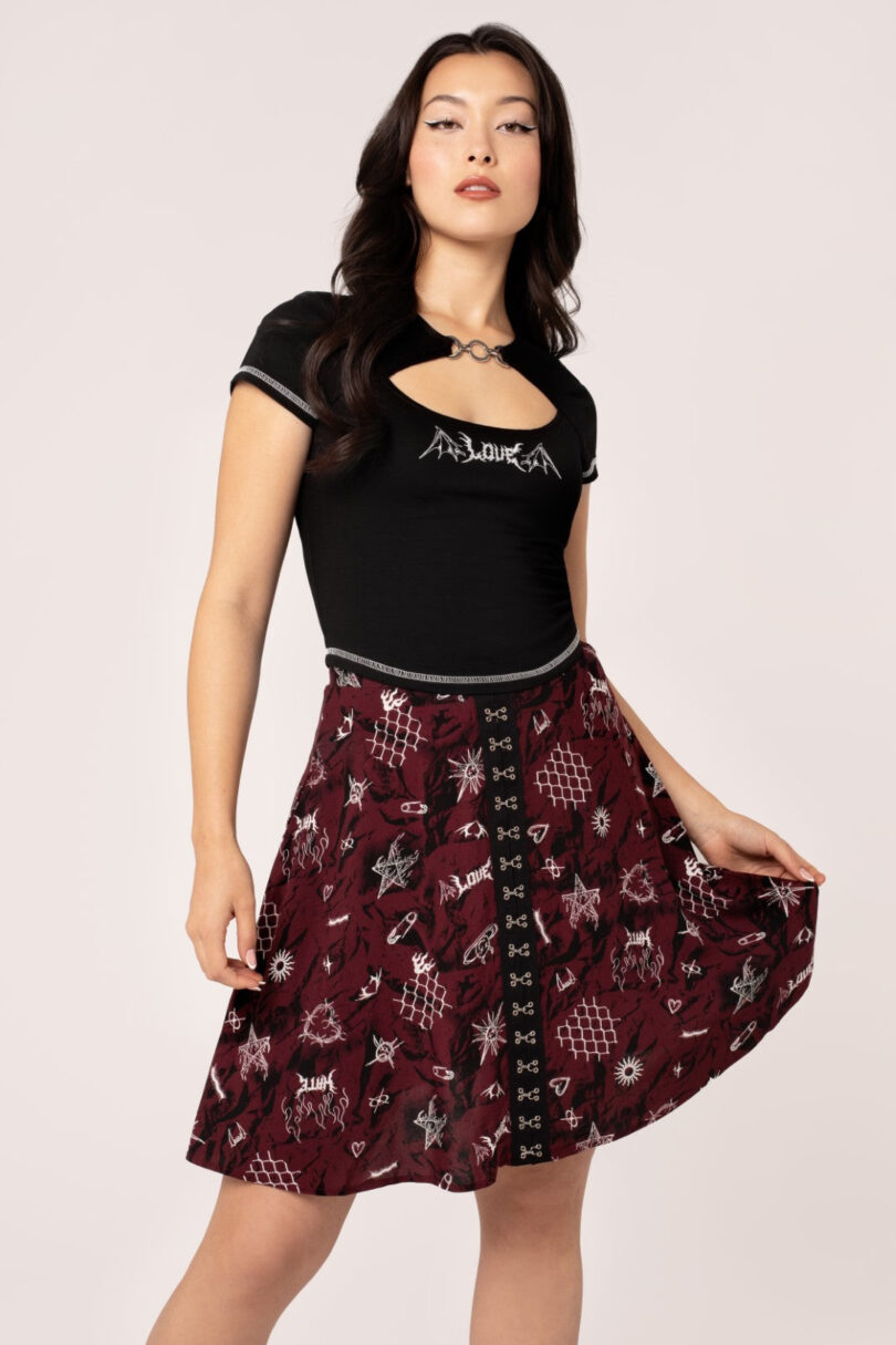Doomed Skirt  Shop now at Kitty Darling