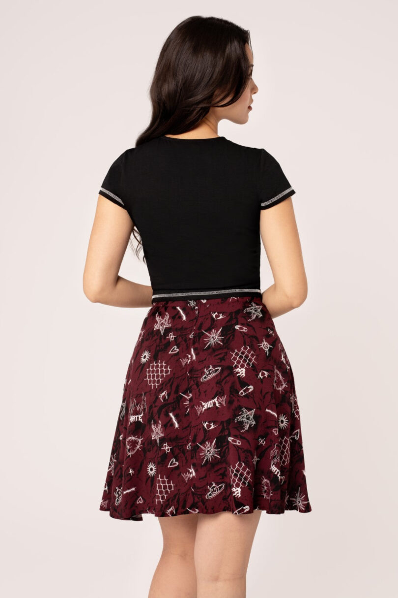 Doomed Skirt  Shop now at Kitty Darling