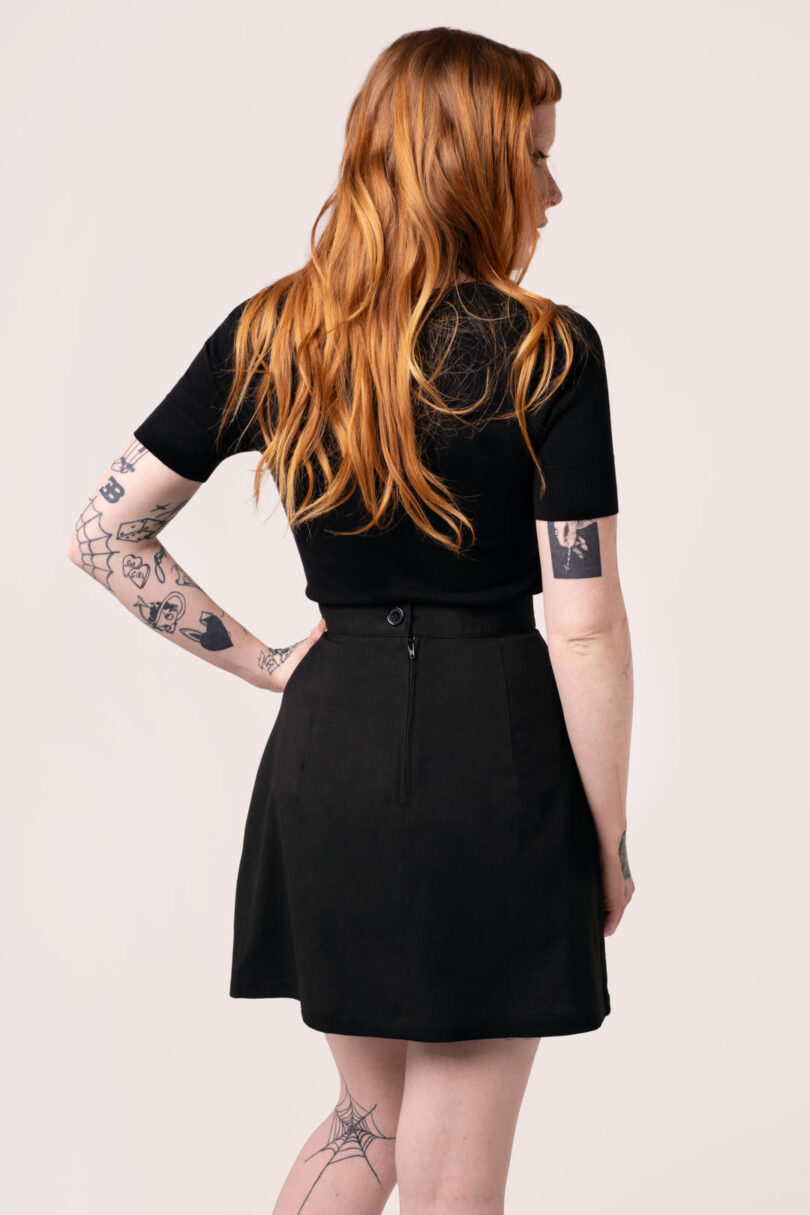 Skelli Skirt  Shop now at Kitty Darling