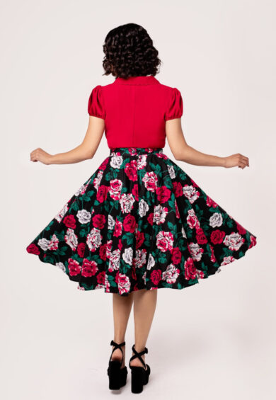 Paint Me Roses Skirt – Skirt | Kitty Darling