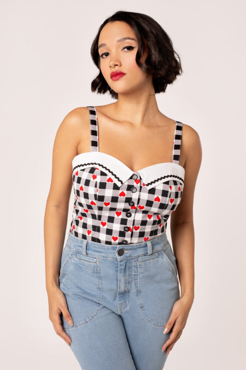 Leonie Top  Shop now at Kitty Darling