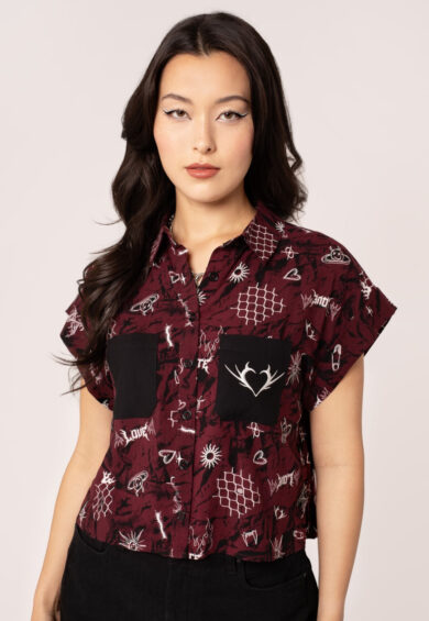 Doomed Shirt – Shirts and Blouses | Kitty Darling