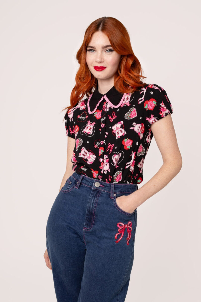 Not Into You Blouse  Shop now at Kitty Darling