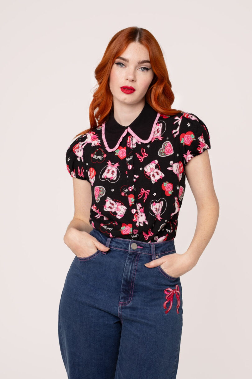 Not Into You Blouse  Shop now at Kitty Darling