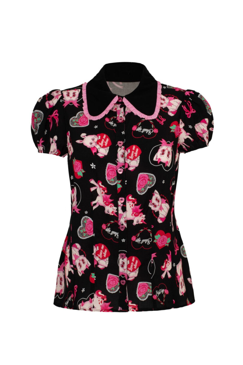 Not Into You Blouse  Shop now at Kitty Darling