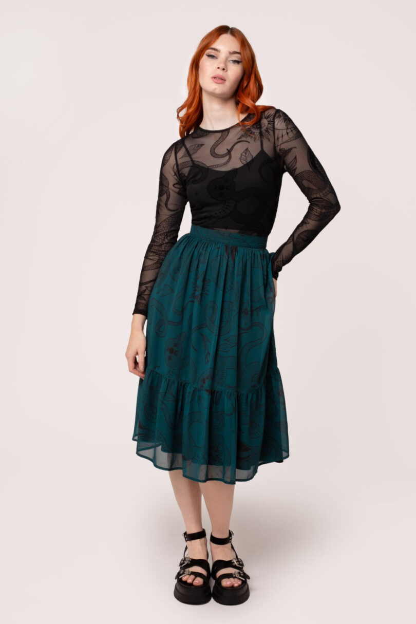 Snake Charmer Top  Shop now at Kitty Darling