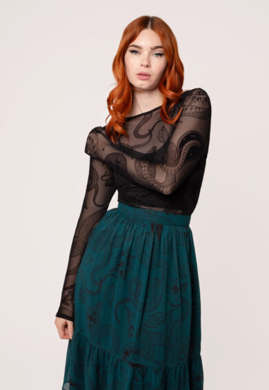 Snake Charmer Top – Tops | Kitty Darling