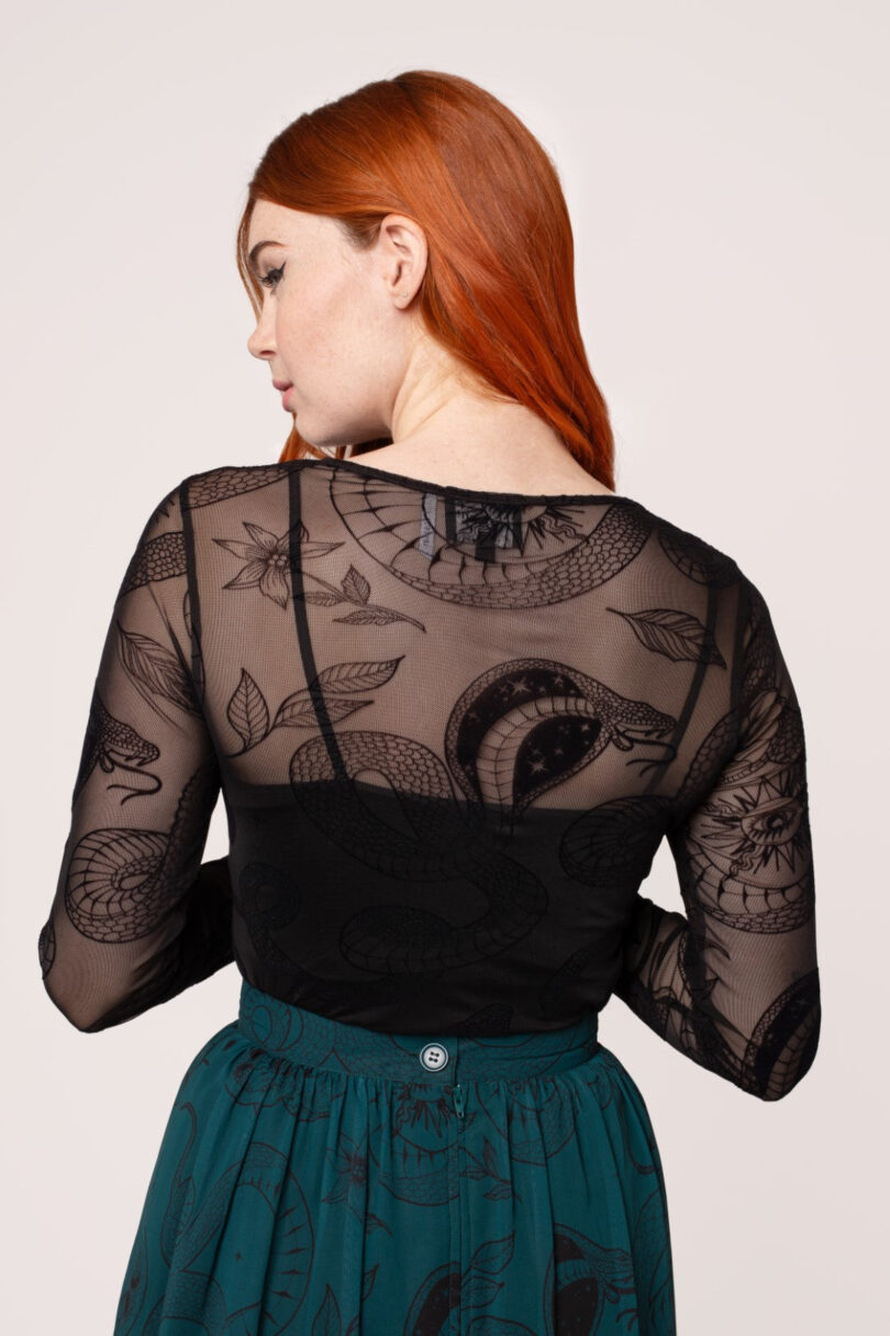 Snake Charmer Top  Shop now at Kitty Darling